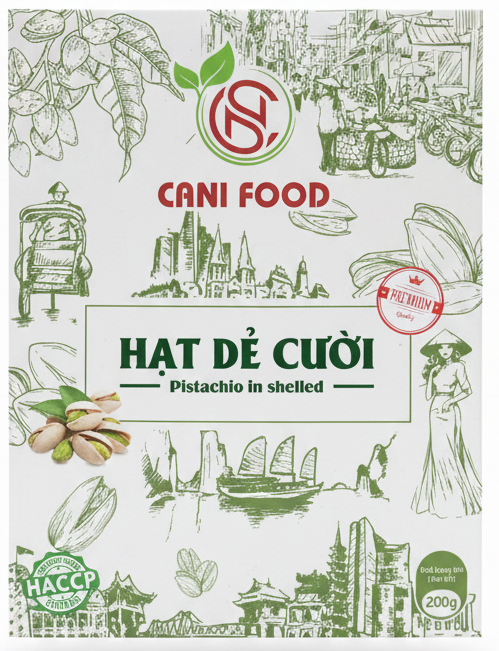 Hạt Dẻ Cười 200g Hộp Giấy