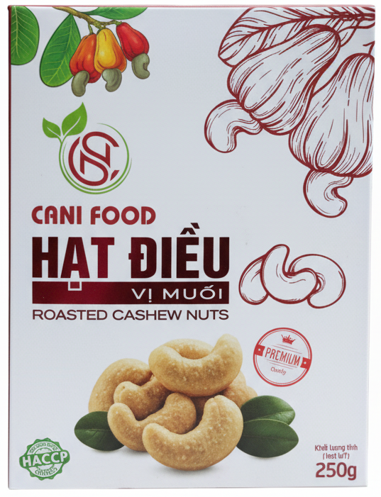 Hạt Điều Vị Muối Canifood 250g