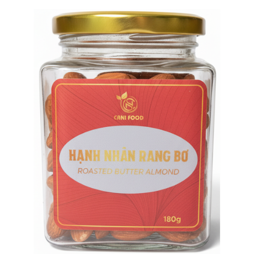 Hạnh nhân rang bơ 180g