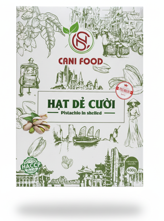 Hạt Dẻ Cười Canifood 400g Hộp Giấy